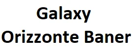 Galaxy Orizzonte Baner Logo